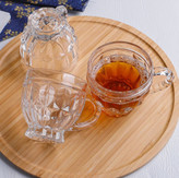 فنجان چایخوری وارداتی پک ۶ عددی - دکوری چوبی